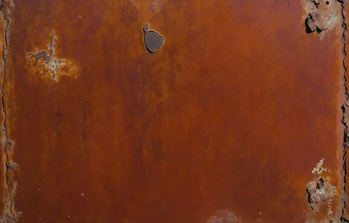 Old Rusted Metal Wall Background